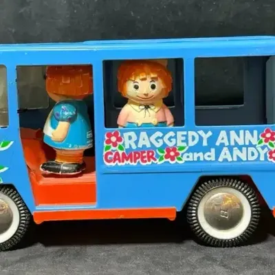 Sale Photo Thumbnail #80: Buddy l raggedy ann andy camper toy vehicle