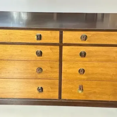 Sale Photo Thumbnail #155: Edward wormley for dunbar 8 drawer dresser