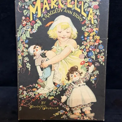 Sale Photo Thumbnail #75: Marcella a raggedy ann story written and illustrated by johnny gruelle