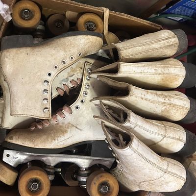 Vintage rollerskates