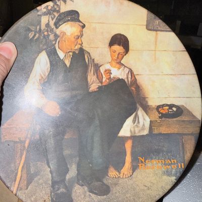 Norman Rockwell 'The Cobbler's Apprentice' Collector Plate