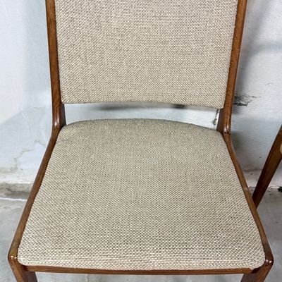 D-Scan Teak Dining Chairs - Set of 4