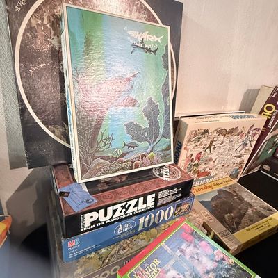Vintage Jigsaw Puzzle Collection (Assorted Themes)