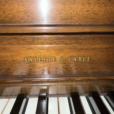 Fayette S. Cable Console Piano