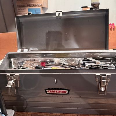 Vintage Craftsman 6500 Crown Logo Steel Tool Box