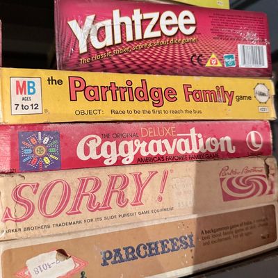 Vintage Board Game Collection (Assorted)