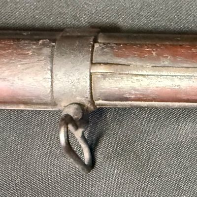 Sale Photo Thumbnail #442: This is believed to be an original Model 1842. The Model 1842 was a historic .69 caliber percussion smooth bore musket produced by the US Government between 1844 and 1855. It was the first standard-issue US Infantry long arm to be built with fully interch
