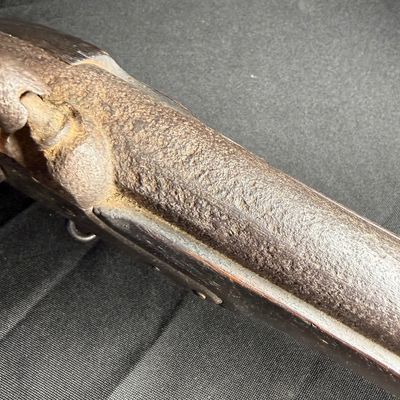 Sale Photo Thumbnail #438: This is believed to be an original Model 1842. The Model 1842 was a historic .69 caliber percussion smooth bore musket produced by the US Government between 1844 and 1855. It was the first standard-issue US Infantry long arm to be built with fully interch