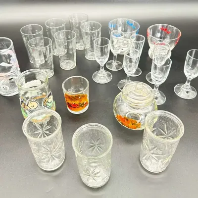 Lo-Ball Glassware Set Barware Collection Novelty Glasses
