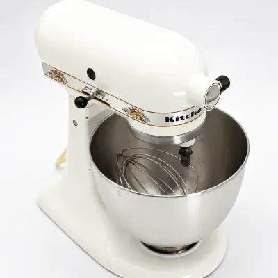 KitchenAid Stand Mixer White Classic Baking Appliance
