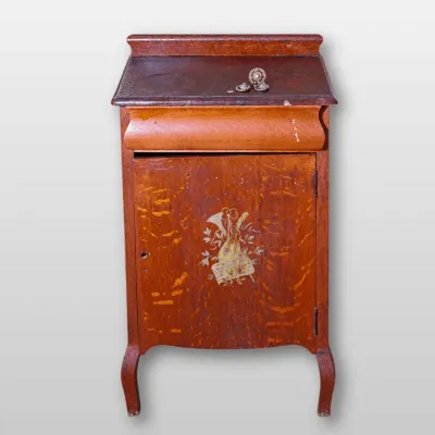 Tiger Oak Music Cabinet Sheet Music Cabinet Stand
