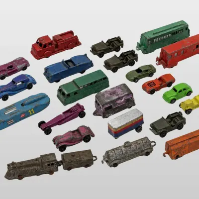 Tootsietoy Matchbox Diecast Toy Cars Trucks Train
