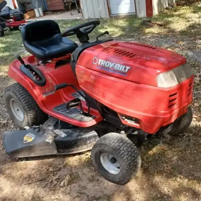 Troybilt Super Bronco 42 In Lawn And Garden Tractor. See Notes