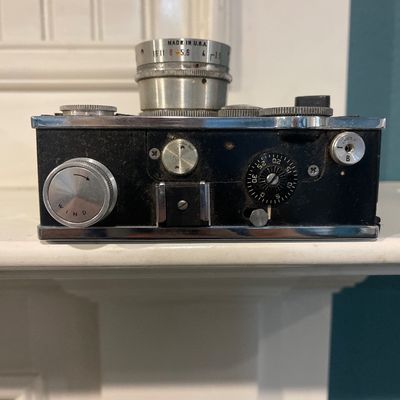 Sale Photo Thumbnail #14: Leather case 
5” x 6”