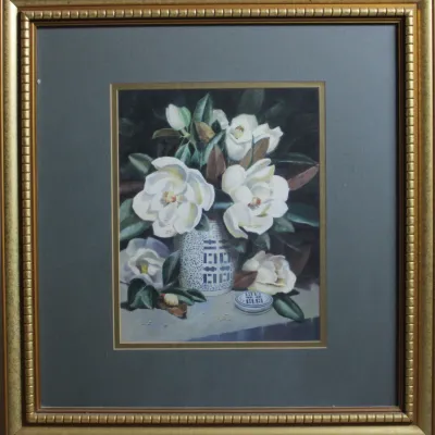 Vintage 'Magnolia' by Vladimir Trefchikoff
$40.00
19.5in. x 18.5in.