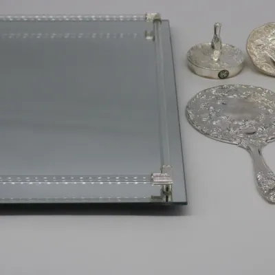 Silver-Plated Vanity Set
$40.00