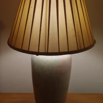 Vintage Pastel-Marbled Ceramic Table Lamp
$45.00