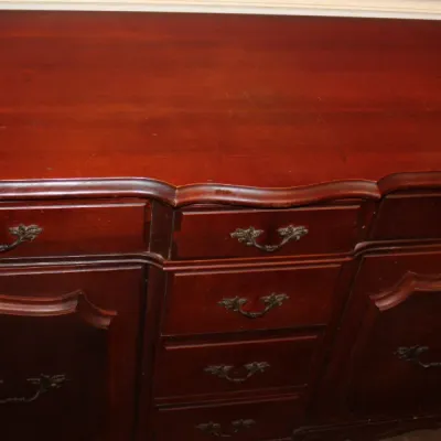 Vintage Wooden Sideboard
$350.00
50.5in x 19.5in. x 33.5in.

- Deep Wood Finish
- Ornate Metal Hardware