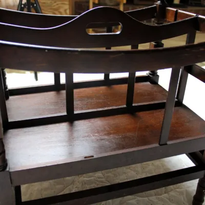 Vintage Magazine Rack
$40.00
19in. x 14in. x 20in
- Missing 1 part