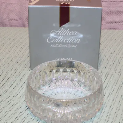 Gorham Althea Collection Crystal Bowl
$30.00