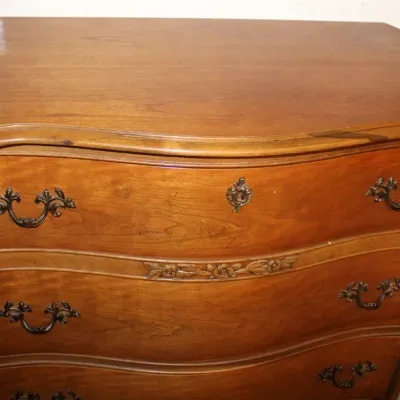 Vintage Louis XV-Style Wood Tallboy Chest of Drawers
$200.00
36in. x 19.5in. x 49in.