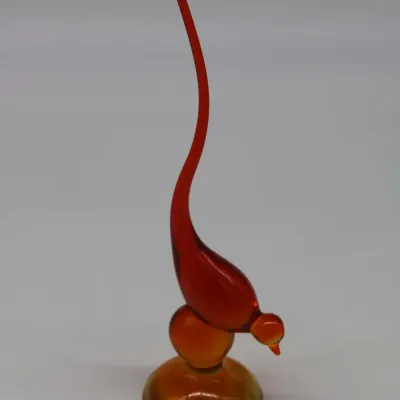 Vintage Viking Glass Epic long tail bird figurine (Hand made)
$100.00