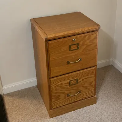 Wooden File Cabinet
$15.00