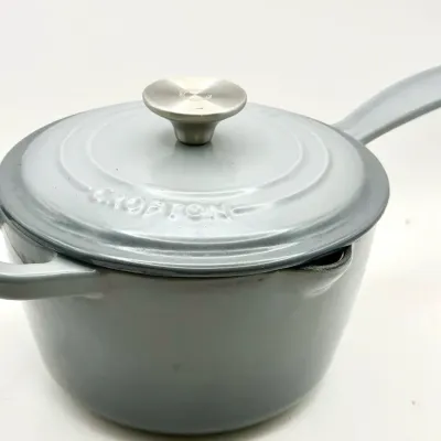 Crofton 1.75qt Enamel Pot With Lid 