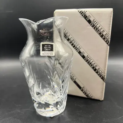 5 1/4” Crystal Covington Vase — Vintage Miller Rogaska in Original Box