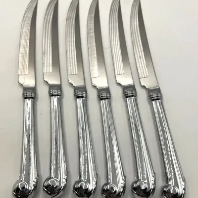(6) 9” Towle Stainless Steel Knives