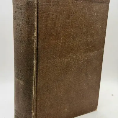 1911 Studies in the Psychology of Sex, Vol. VI Antique Hardcover Book 