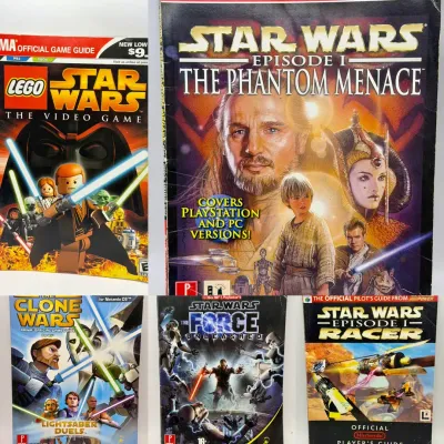 (5) Star Wars Videogame Guides 