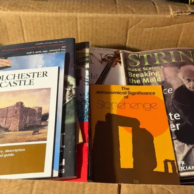 Vintage Mystery Lot Of Catalogs And Magazines 