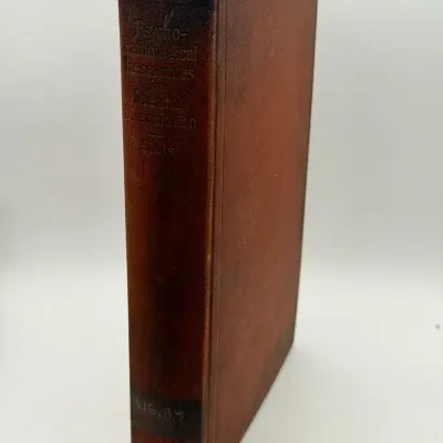 1902 Antique Hardcover Book Psycho-Pathological Researches in Mental Dissociation by Boris Sidis