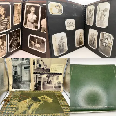 Vintage Photos & Albums Mystery Lot 