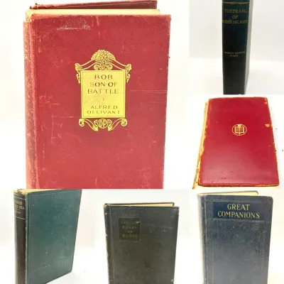 Antique & Vintage Books Feat. Harriet Beecher Stowe & Victor Hugo