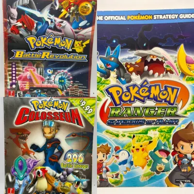(3) Pokemon Game Guides 