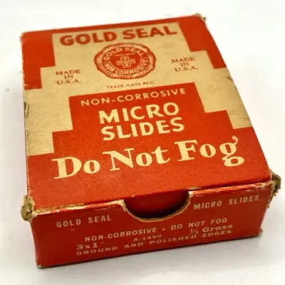 Clay Adams Gold Seal Glass Micro Slides