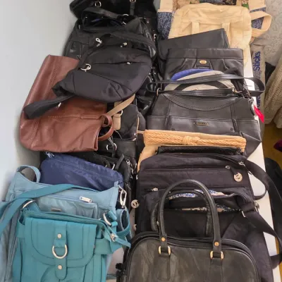Sale Photo Thumbnail #8: Purses many still with labels