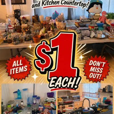 Sale Photo Thumbnail #17: Many $1 tables