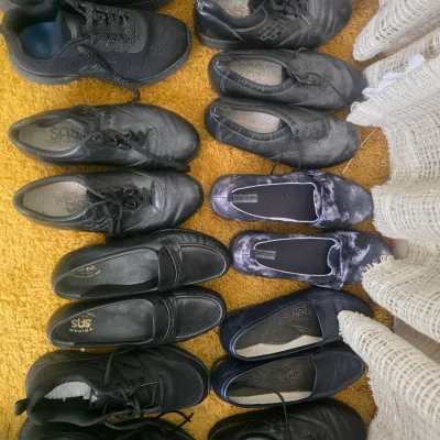 Sale Photo Thumbnail #23: Many name brand shoes