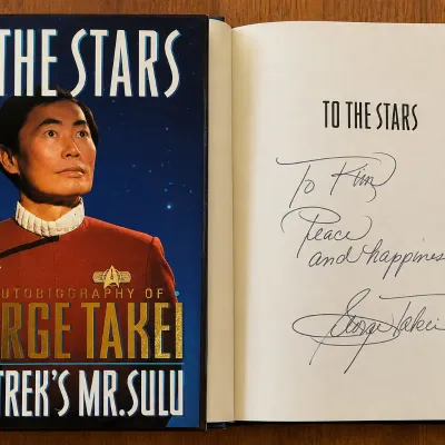 Sale Photo Thumbnail #2: Signed Star Trek
