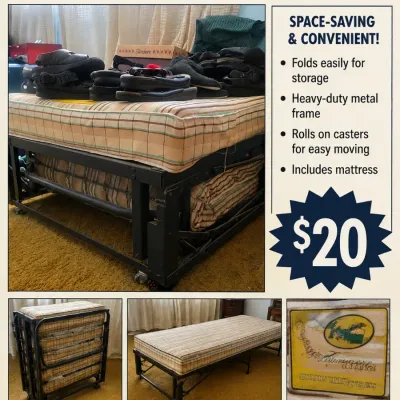 Sale Photo Thumbnail #24: Convertible Bed