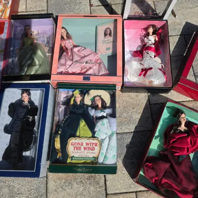 Sale Photo Thumbnail #45: Collectible Barbie Dolls Badgley Mishka, Gone with the Wind and more