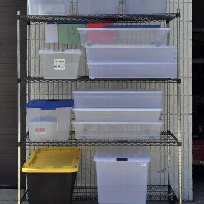 Plastic Storage Totes (WH14)