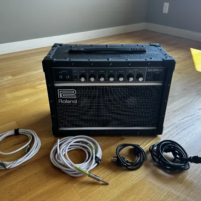 Sale Photo Thumbnail #13: Original Roland Heavy-Duty Transducer speaker confirmed intact (visible branding on speaker cone)