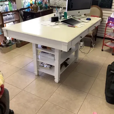 Large Work Table/kitchen Island