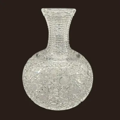 American Brilliant Period Cut Glass Decanter / Carafe 