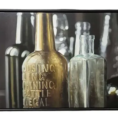 "Illegal Bottle Usage" Giclee Artist Proof By Ken Orton 32x47 in.