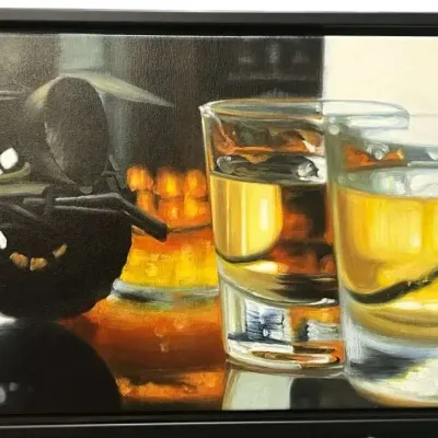 “Jack One” Original Oil Painting By Ken Orton 2012 (16x24)